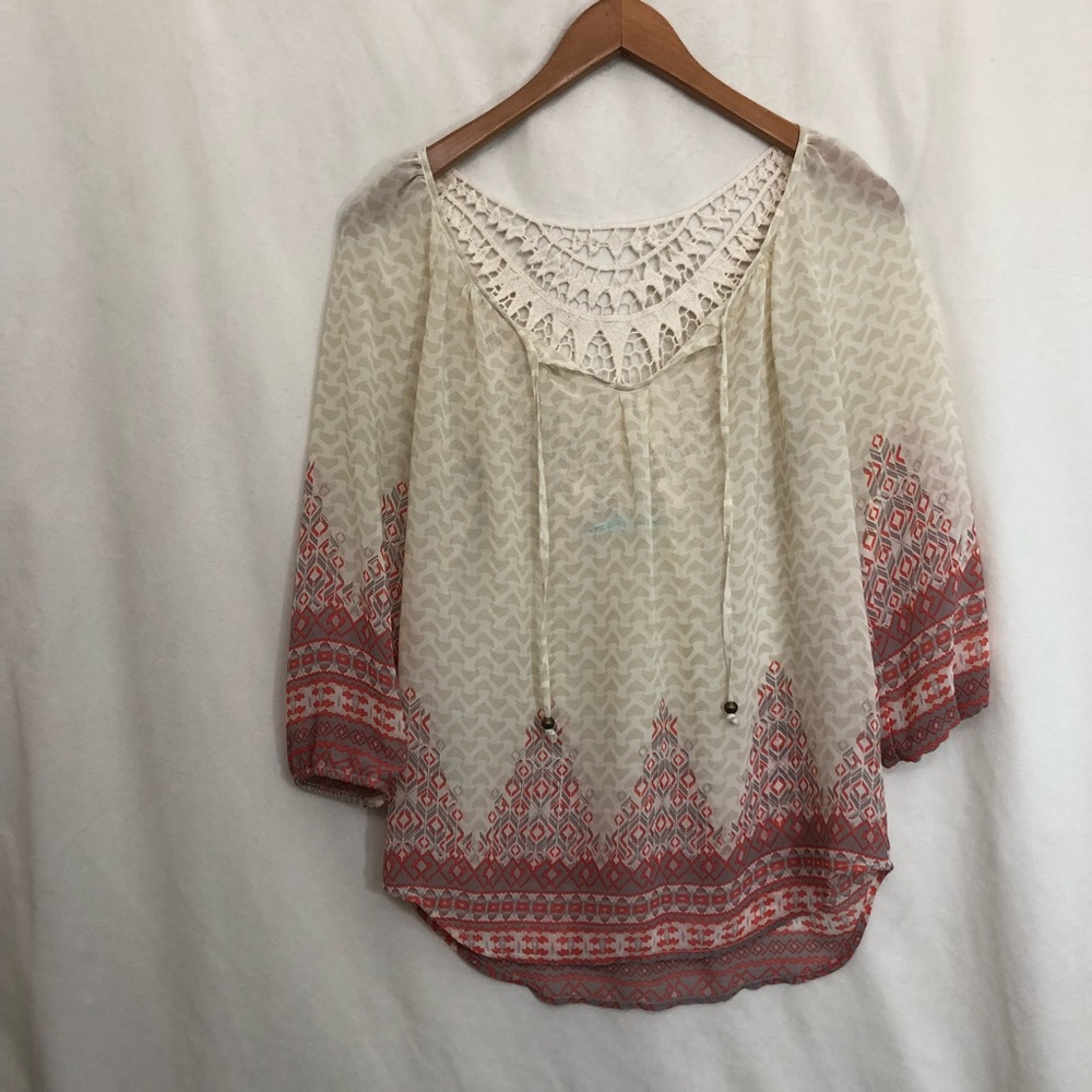 Maurices sheer top